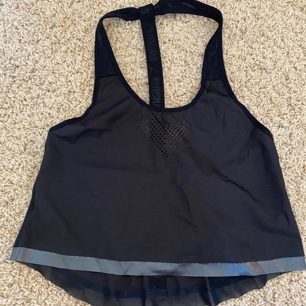 Gymshark T Bar cropped vest